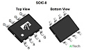 Микросхема AO4466 N-Channel MOSFET 30V 10A SO-8 - фото