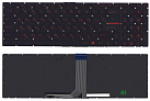 Клавиатура для MSI GE62 GE72 с красной подсветкой p/n: V143422GK1, S1N-3ERU2U1-SA0