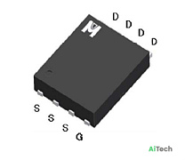 Микросхема EMB02N03HR N-Channel MOSFET 30V 100A EDFN5X6 bulk