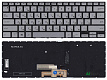 Клавиатура для Asus UX462DA UM462DA Серебро с подсветкой p/n: 0KNB0-262NUS00, NSK-WR2BQ - фото