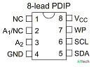 Микросхема AT24C08C-SSHM-T