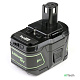 Аккумулятор для Ryobi 18V 9.0Ah (Li-Ion) p/n: RB18L90 - фото