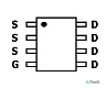 Микросхема AO4710 N-Channel MOSFET 30V 12.7A SO-8 - фото